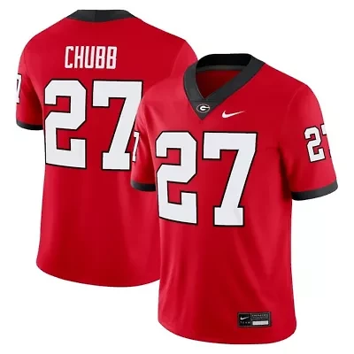 NCAA Nike Nick Chubb Georgia Bulldogs Alumni Game Jersey