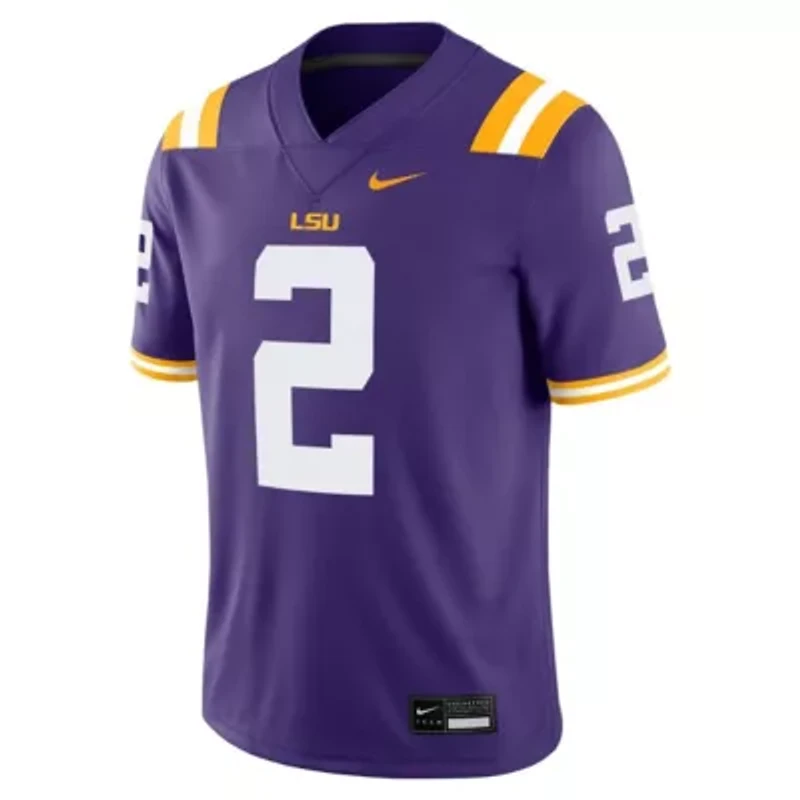 NCAA Nike Justin Jefferson LSU Tigers Alumni Game Jersey
