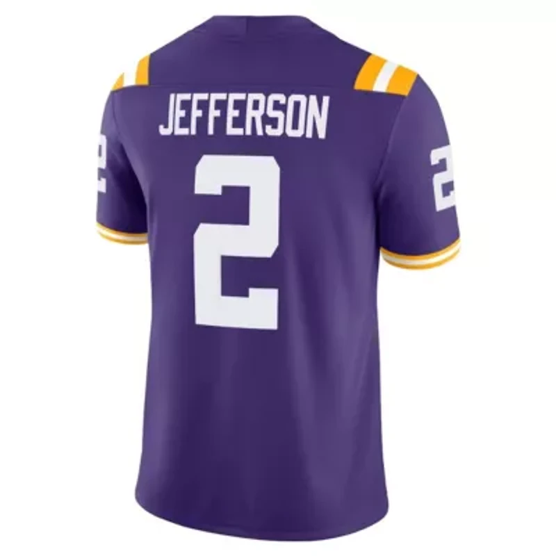 NCAA Nike Justin Jefferson LSU Tigers Alumni Game Jersey