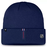 NHL Fanatics Montreal Canadiens Authentic Pro Cuffed Knit Hat