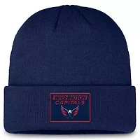 NHL Fanatics Washington Capitals Authentic Pro Cuffed Knit Hat