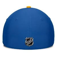 NHL Fanatics Royal/Gold Buffalo Sabres Authentic Pro Rink Flex Hat