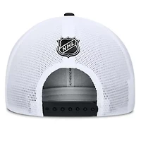 NHL Fanatics Black/Red Ottawa Senators Authentic Pro A-Frame Rink Adjustable Hat