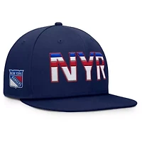 NHL Fanatics New York Rangers Authentic Pro Rink Snapback Hat
