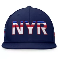 NHL Fanatics New York Rangers Authentic Pro Rink Snapback Hat
