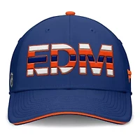 NHL Fanatics Edmonton Oilers Rink Team Code Flex Hat