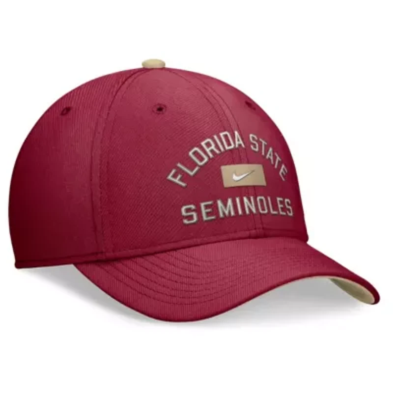 NCAA Nike Florida State Seminoles Primetime Rise Swoosh Flex Hat