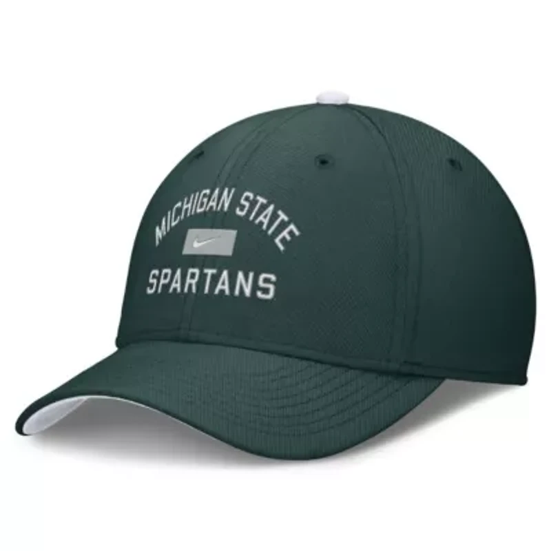 NCAA Nike Michigan State Spartans Primetime Rise Swoosh Flex Hat