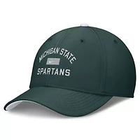 NCAA Nike Michigan State Spartans Primetime Rise Swoosh Flex Hat
