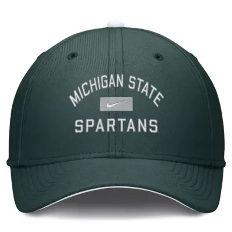 NCAA Nike Michigan State Spartans Primetime Rise Swoosh Flex Hat
