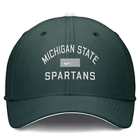NCAA Nike Michigan State Spartans Primetime Rise Swoosh Flex Hat