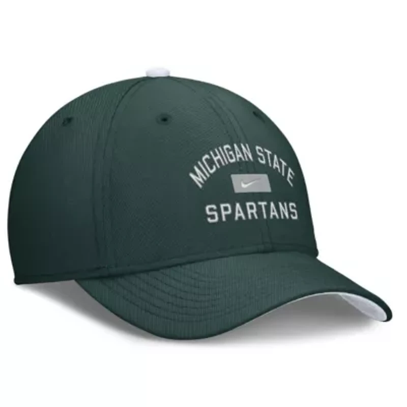 NCAA Nike Michigan State Spartans Primetime Rise Swoosh Flex Hat