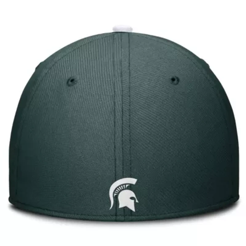 NCAA Nike Michigan State Spartans Primetime Rise Swoosh Flex Hat