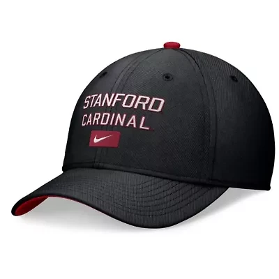 Stanford Cardinal NCAA Nike Primetime Rise Swoosh Flex Hat