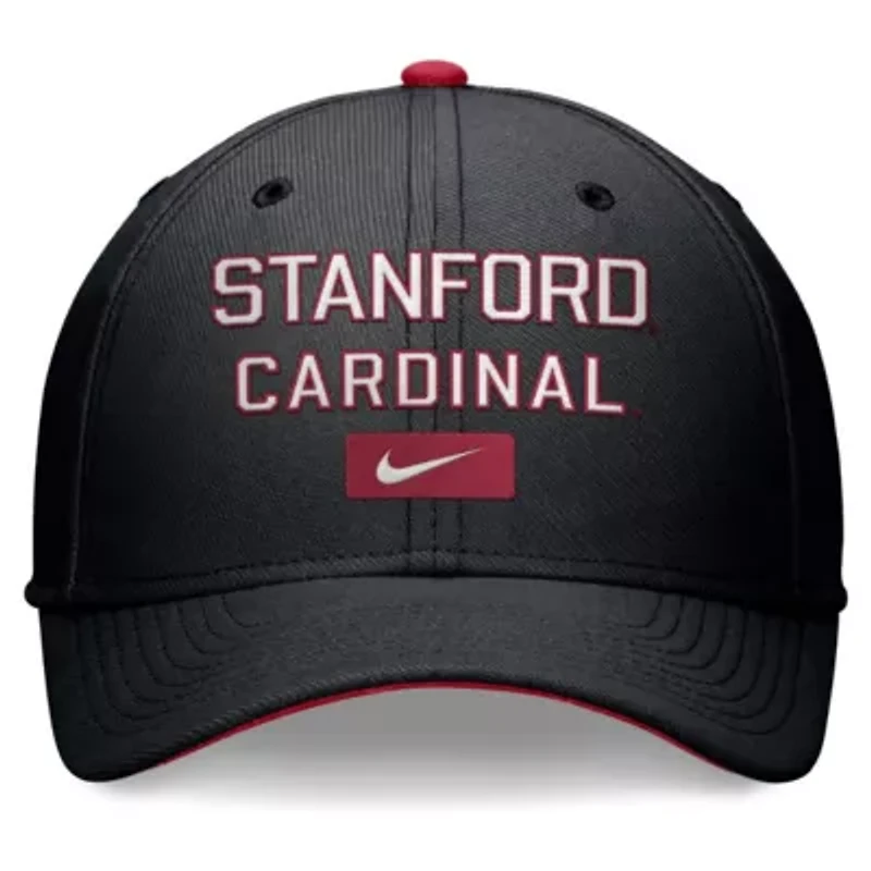 Stanford Cardinal NCAA Nike Primetime Rise Swoosh Flex Hat