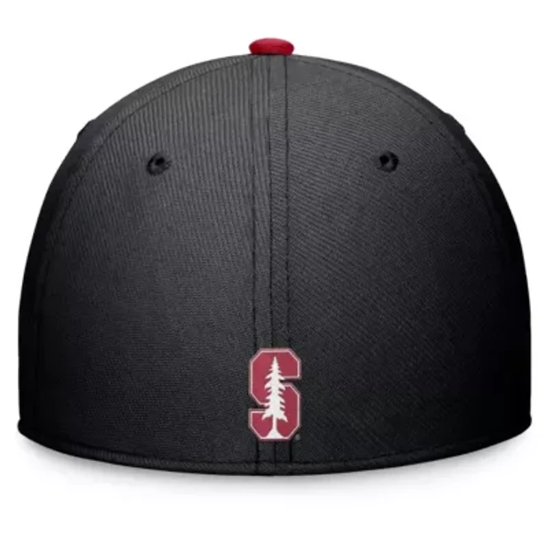 Stanford Cardinal NCAA Nike Primetime Rise Swoosh Flex Hat
