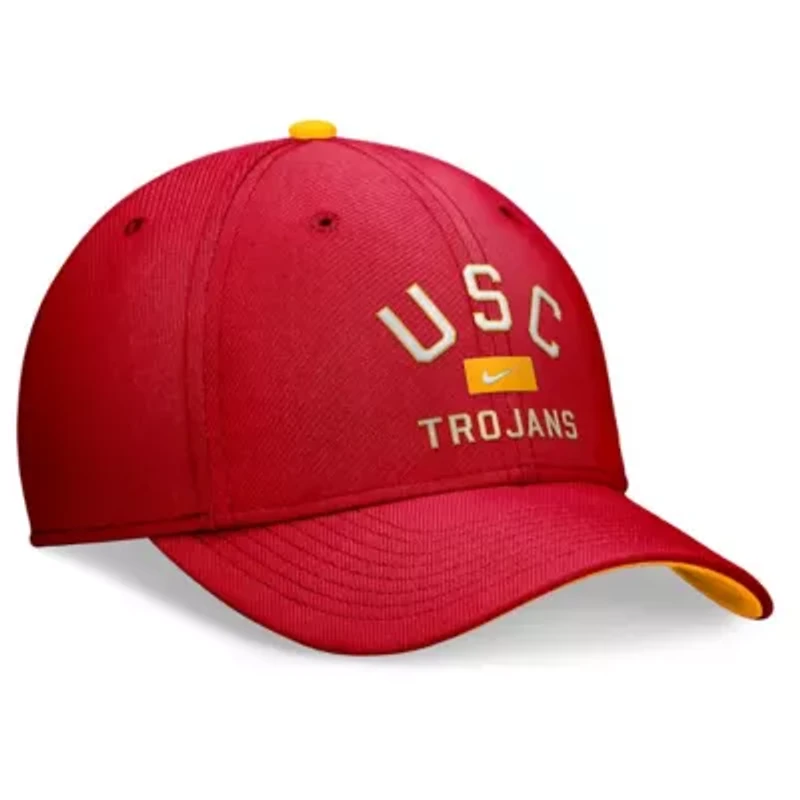 NCAA Nike USC Trojans Primetime Rise Swoosh Flex Hat