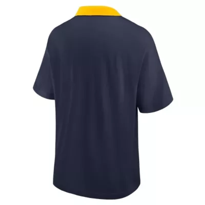 NCAA Nike Michigan Wolverines Legacy Jersey Club Oversized Fit Polo