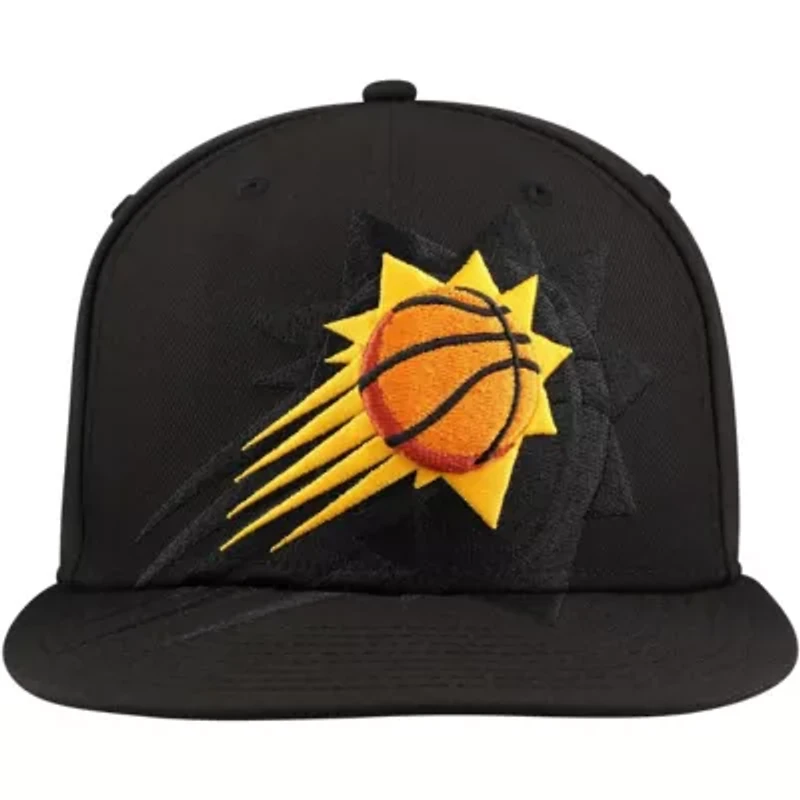 NBA Phoenix Suns Blackout Shadow Logo 59FIFTY Fitted Hat