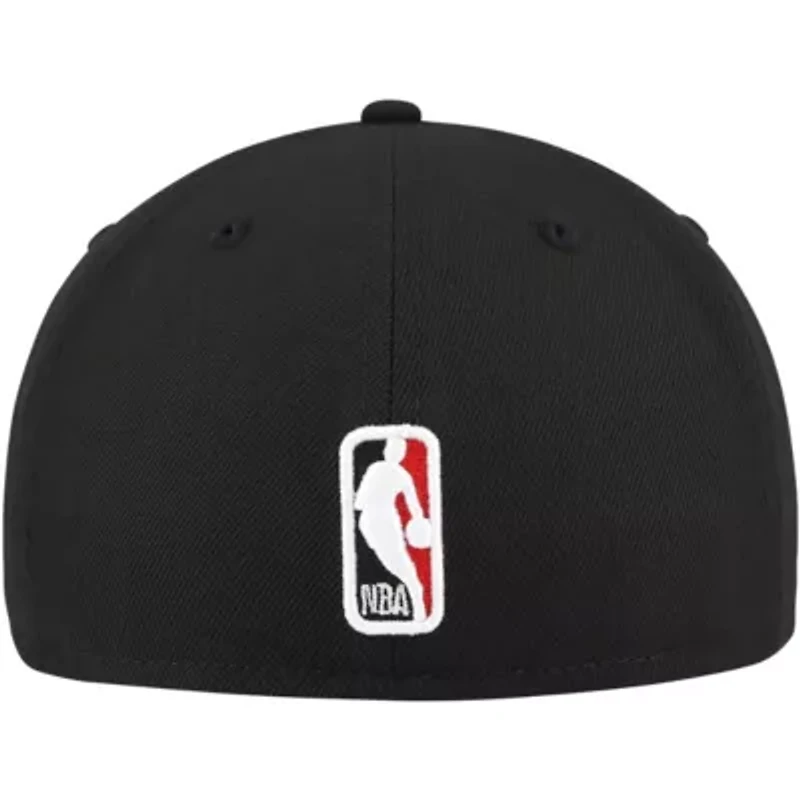 NBA Chicago Bulls Blackout Shadow Logo 59FIFTY Fitted Hat