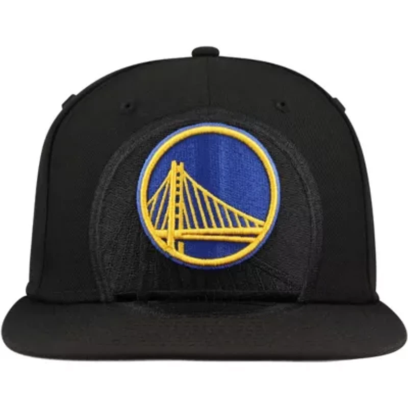 NBA Golden State Warriors Blackout Shadow Logo 59FIFTY Fitted Hat