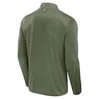 NCAA Fanatics Florida Gators OHT Military Appreciation Defender Quarter-Zip Jacket