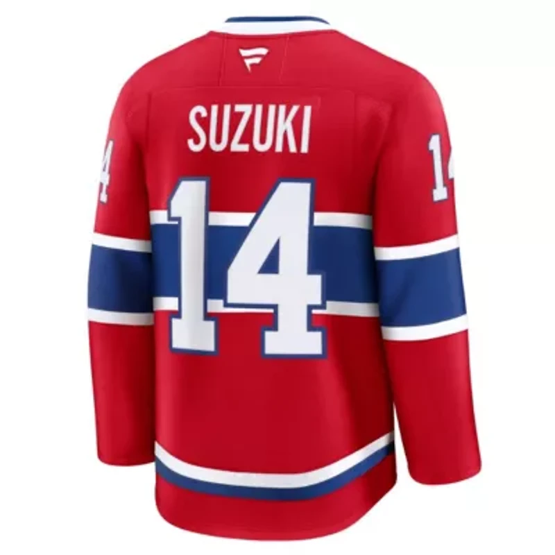 NHL Fanatics Nick Suzuki Montreal Canadiens Home Premium Jersey