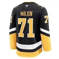 NHL Fanatics Evgeni Malkin Pittsburgh Penguins Alternate Premium Jersey