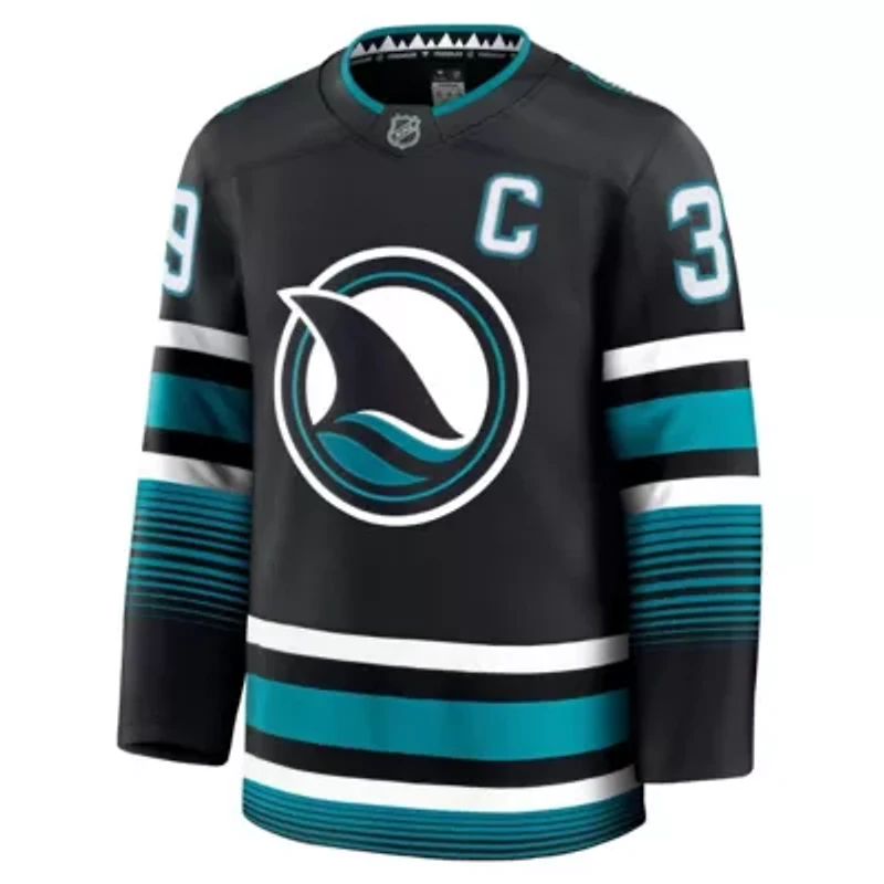 NHL Fanatics Logan Couture San Jose Sharks Alternate Premium Jersey