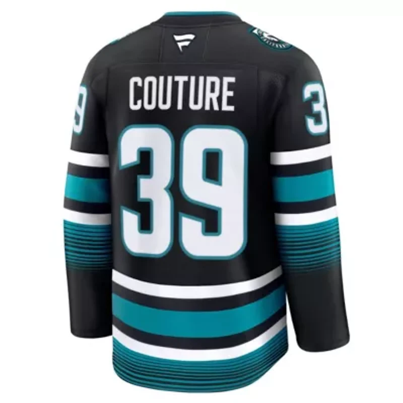NHL Fanatics Logan Couture San Jose Sharks Alternate Premium Jersey