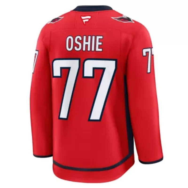 NHL Fanatics TJ Oshie Washington Capitals Home Premium Jersey