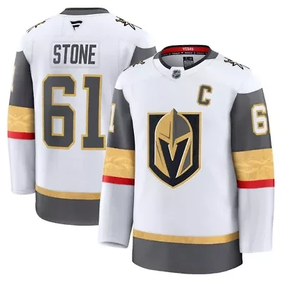 NHL Fanatics Mark Vegas Golden Knights Away Premium Jersey