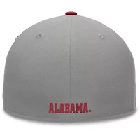 Alabama Crimson Tide NCAA Gray/Crimson Rally Two-Tone Fitted Hat
