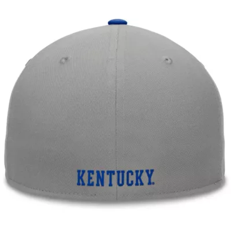 NCAA Gray/Royal Kentucky Wildcats Rally Two-Tone Fitted Hat