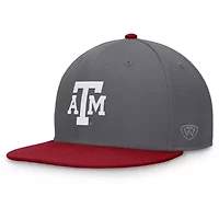 NCAA Gray/Maroon Texas A&M Aggies Rally Two-Tone Fitted Hat
