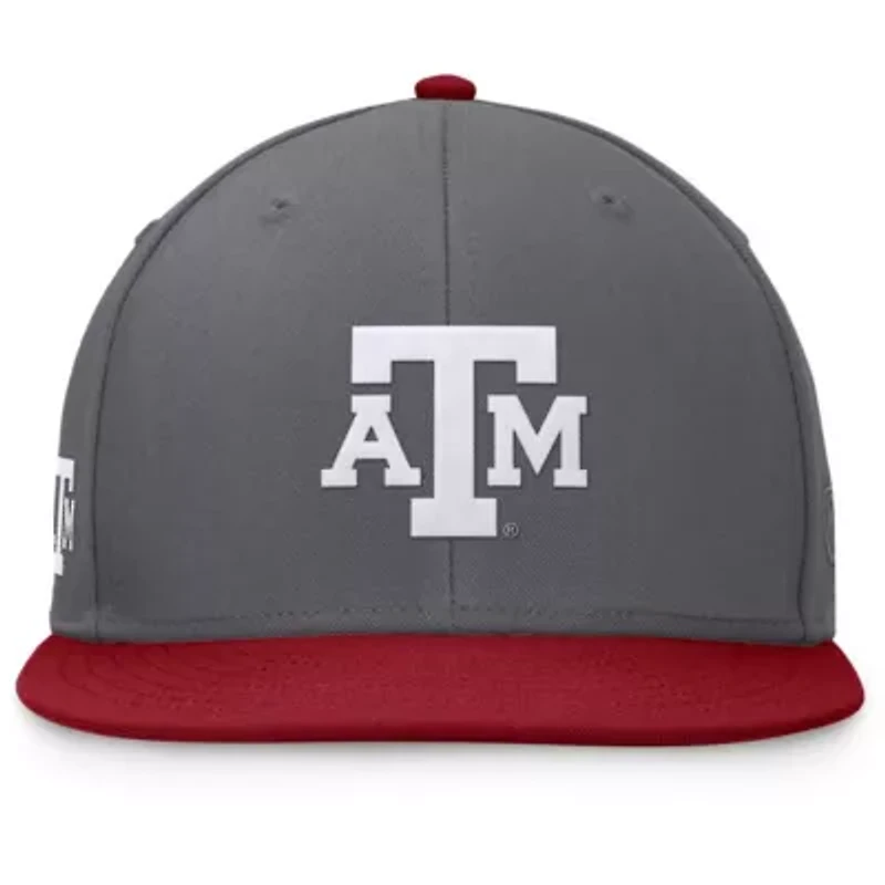 NCAA Gray/Maroon Texas A&M Aggies Rally Two-Tone Fitted Hat