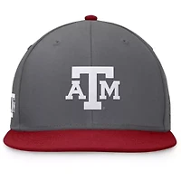 NCAA Gray/Maroon Texas A&M Aggies Rally Two-Tone Fitted Hat