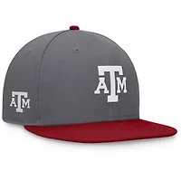 NCAA Gray/Maroon Texas A&M Aggies Rally Two-Tone Fitted Hat