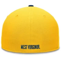 NCAA Gold/Navy West Virginia Mountaineers Rally Two-Tone Fitted Hat