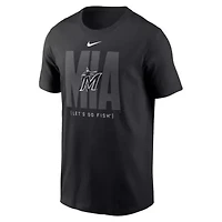 MLB Nike Miami Marlins Fashion Local T-Shirt