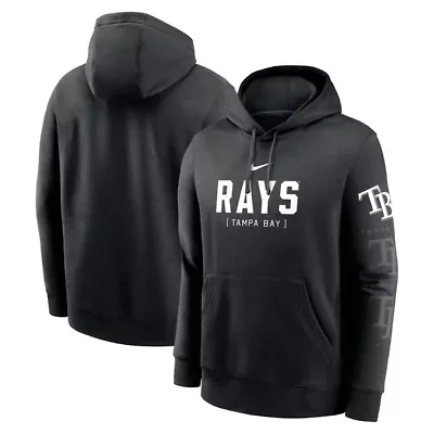 MLB Nike Tampa Bay Rays Fashion Club Pullover Hoodie