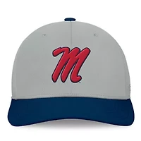 NCAA Gray/Navy Ole Miss Rebels Mick Flex Hat
