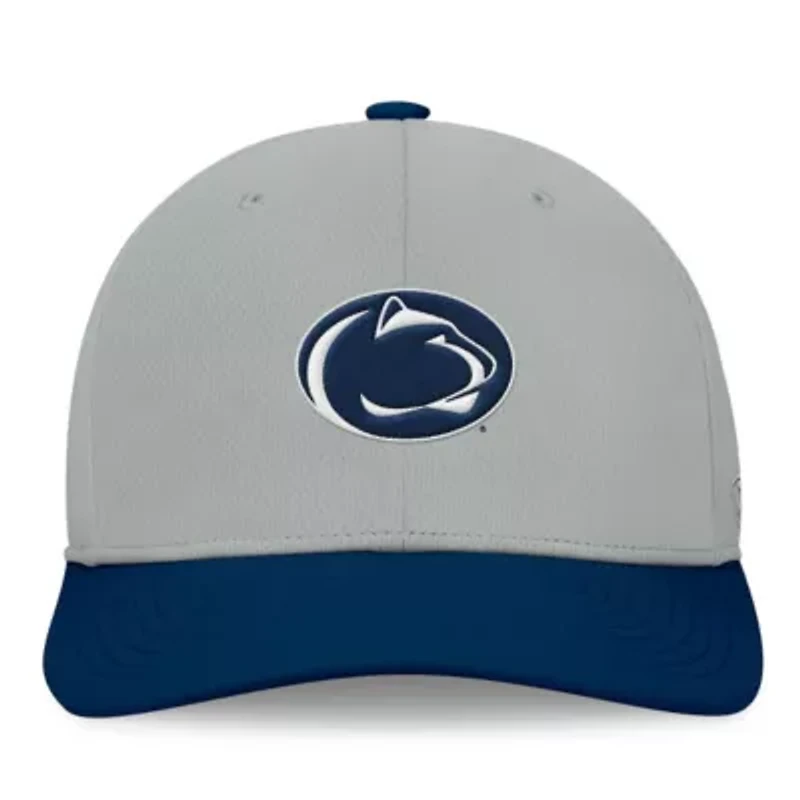 NCAA Gray/Navy Penn State Nittany Lions Mick Flex Hat