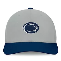 NCAA Gray/Navy Penn State Nittany Lions Mick Flex Hat