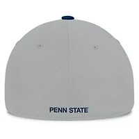 NCAA Gray/Navy Penn State Nittany Lions Mick Flex Hat