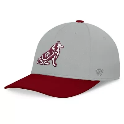 NCAA Gray/Maroon Texas A&M Aggies Mick Flex Hat