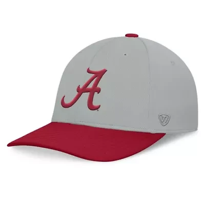 Alabama Crimson Tide NCAA Gray/Cardinal Mick Flex Hat