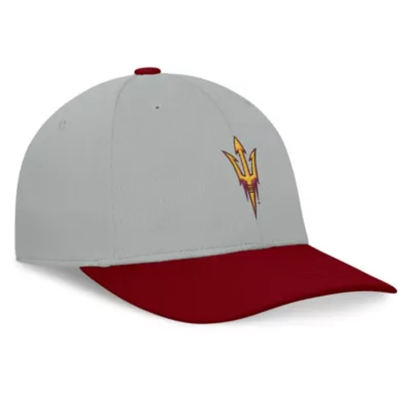 NCAA Gray/Maroon Arizona State Sun Devils Mick Flex Hat