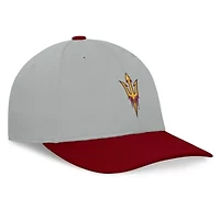 NCAA Gray/Maroon Arizona State Sun Devils Mick Flex Hat