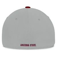 NCAA Gray/Maroon Arizona State Sun Devils Mick Flex Hat